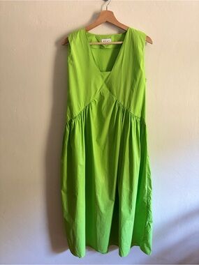 Wray Lily Dress Lime Green